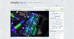 Desktop Screenshot of chaoticsignal.com